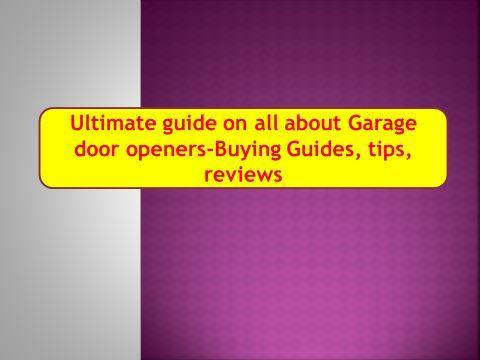 Ultimate-guide-on-all-about-Garage-door-openers