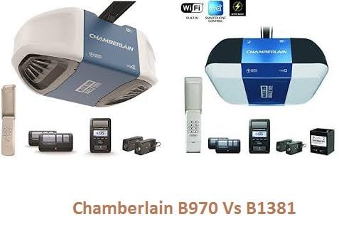 Chamberlain b730 vs b750 vs b550 vs b970 vs b980 vs b1381